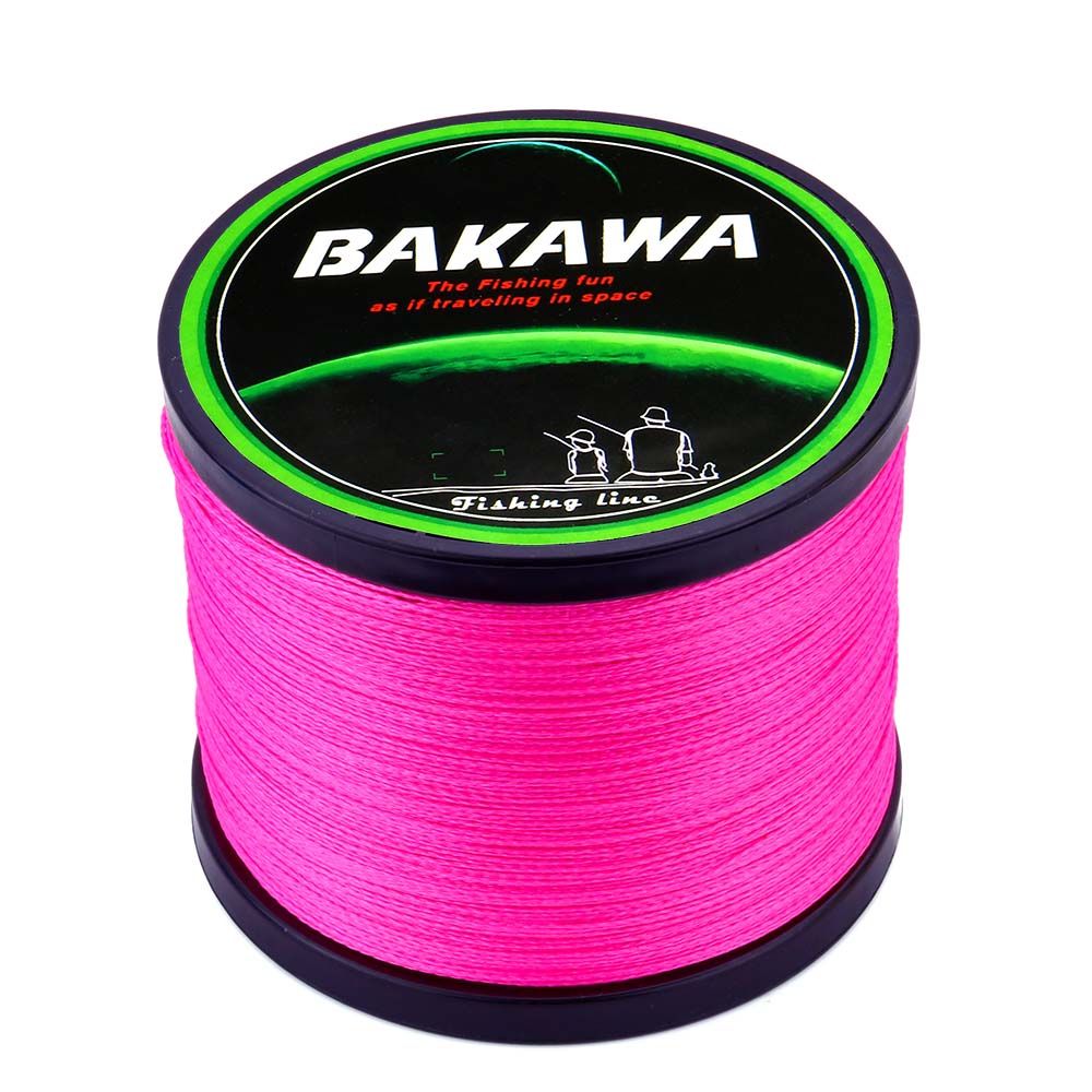 BAKAWA SuperPower 1000 4 Strand 18LB 80LB PE Braided Fishin - Blue Force Sports