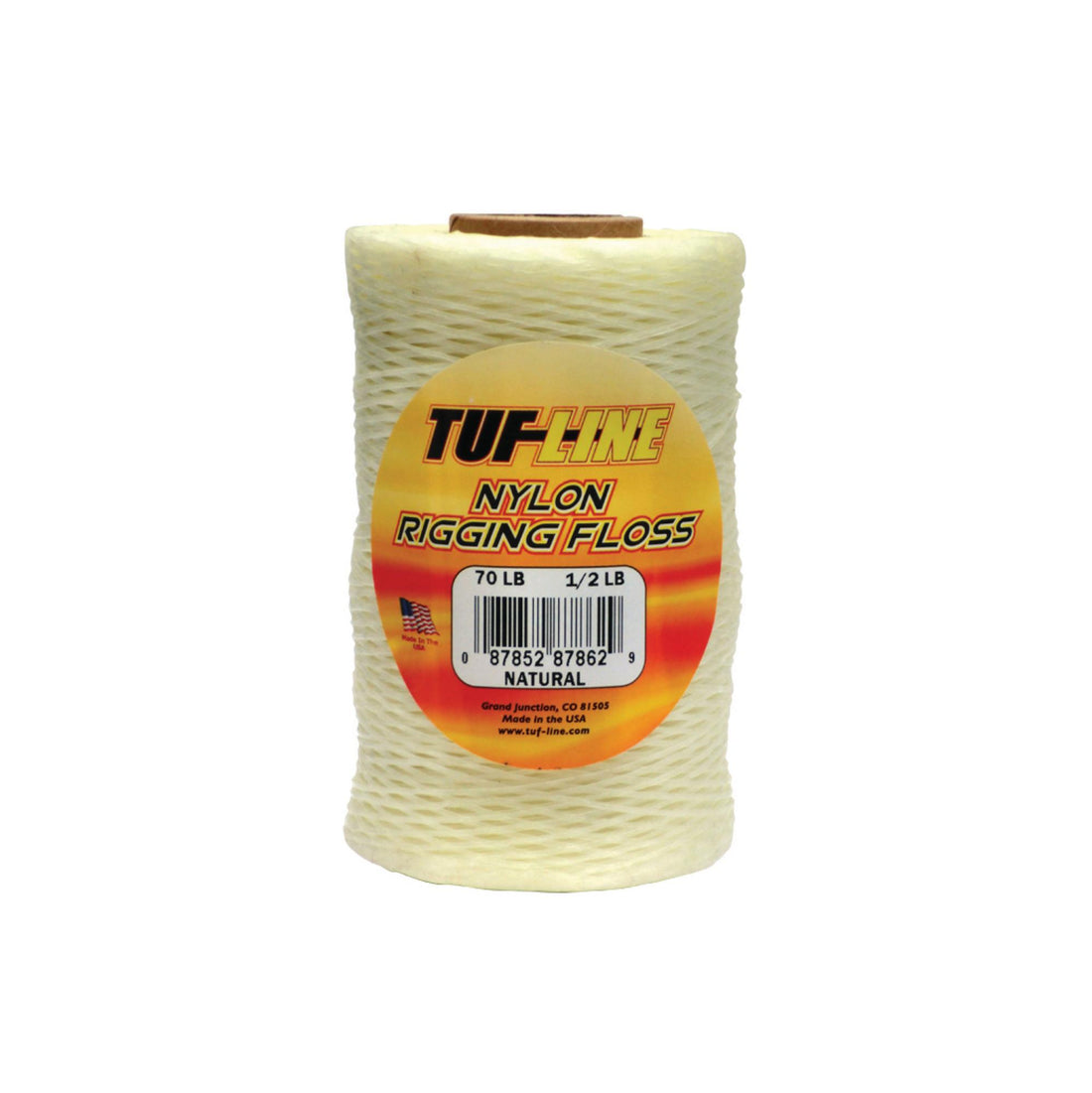 TUF-LINE NYLON RIG FLOSS 30 LB 640 YD WHITE