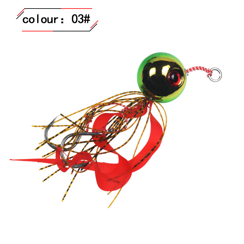 Beard Water Sea Bass Fishing Bait Long Shot Slow Shake - Blue Force Sports