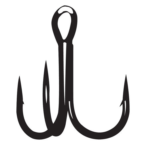 Treble S-Shank Rb Me Nsb 1/0, 6 Hooks P/P - GhillieSuitShop