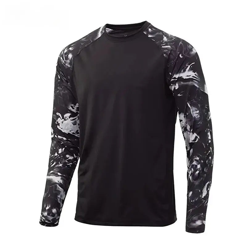 Gear Fishing Shirts Men Long Sleeve Crewneck Shirt - S