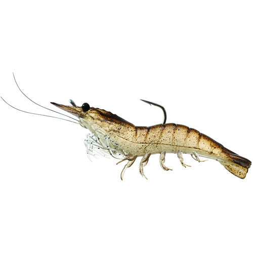 Rigged Shrimp Soft Plastic,snd shrimp,2/0 - GhillieSuitShop