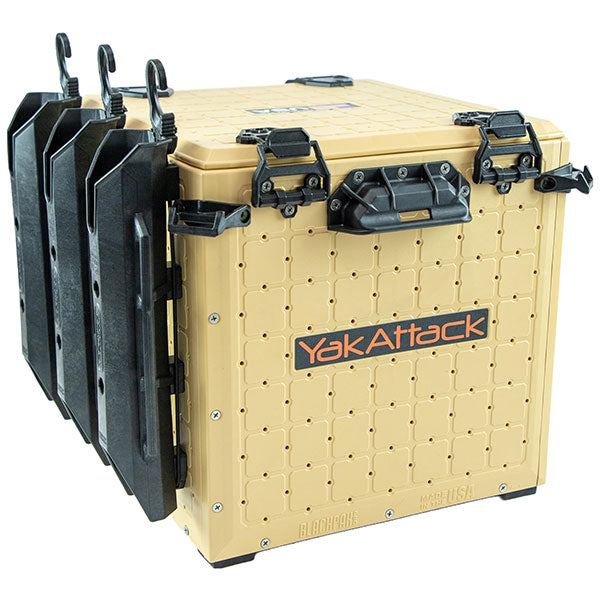 YakAttack BlackPak Pro Kayak Fishing Crate - 13" x 13"