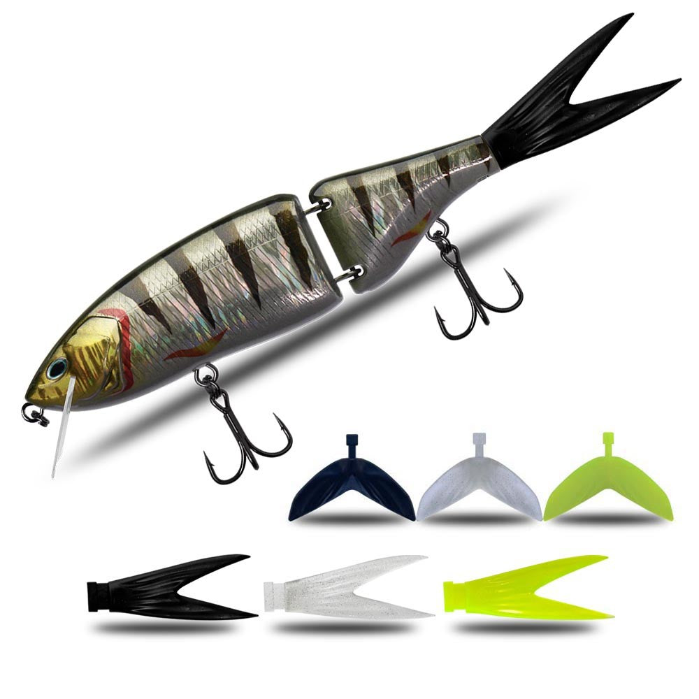 Luya Floating Multi-section Swimming Bait Raw Bait Hard Bait Bass Dog Bait - Blue Force Sports