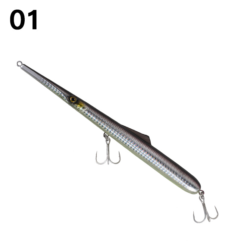 Needle Fishing Lures Stickbait Pencil Hard Baits Good Action Wobblers Skipping Garfish Sphyraena Pesca - Blue Force Sports