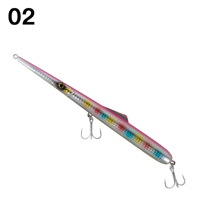 Needle Fishing Lures Stickbait Pencil Hard Baits Good Action Wobblers Skipping Garfish Sphyraena Pesca - Blue Force Sports