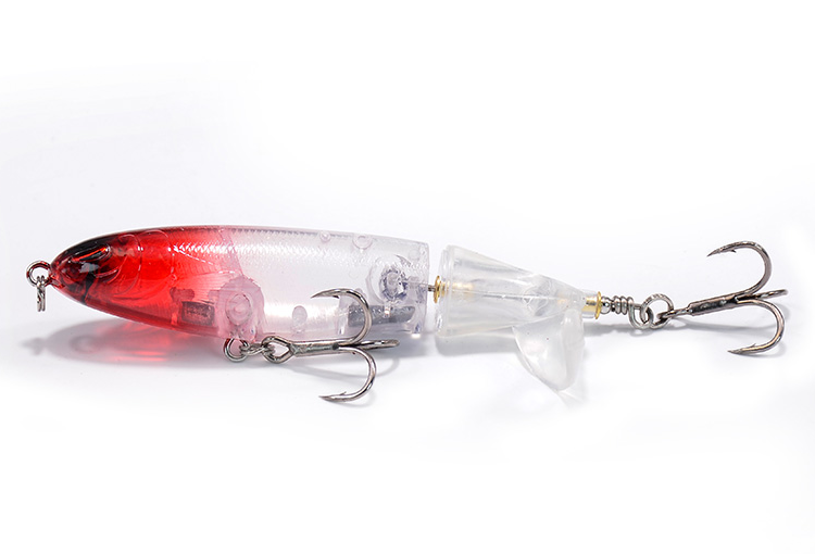 Fake Lure Black Fishing Lure Propeller Artificial Lure - Blue Force Sports