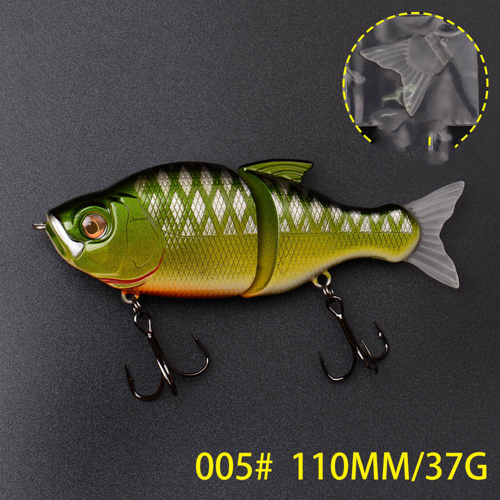 Knotty Fish Fake Bait Simulation Bait Freshwater Plastic Fake Bait Hard Bait - Blue Force Sports