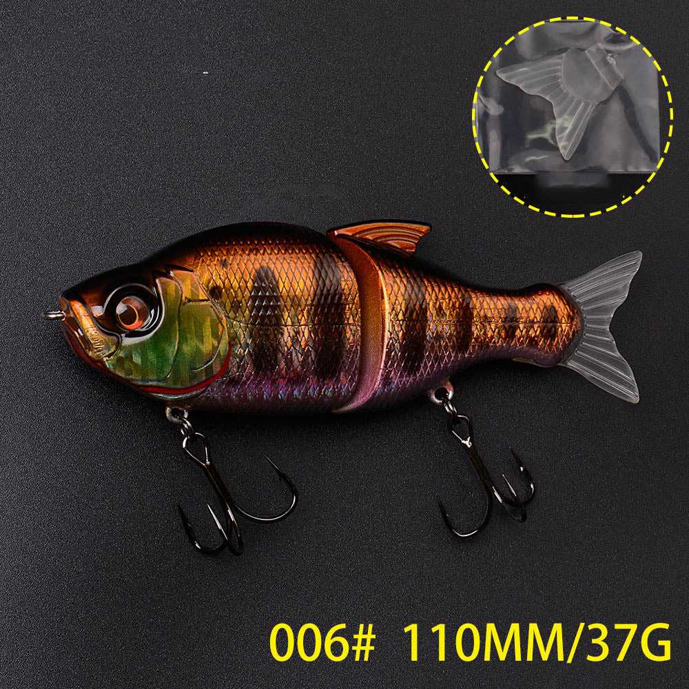 Knotty Fish Fake Bait Simulation Bait Freshwater Plastic Fake Bait Hard Bait - Blue Force Sports