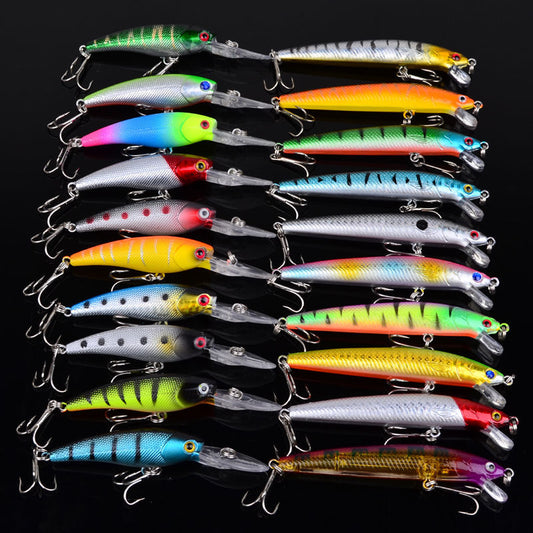 Mino Bait Mixed Lure Bait Set - Blue Force Sports