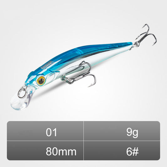 Super long shot Alice Bass Eel freshwater luminous lure - Blue Force Sports