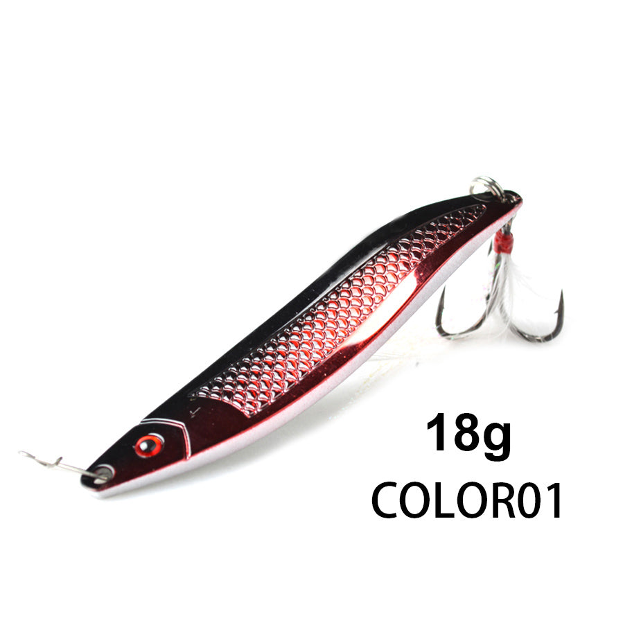 Metal VIB Iron Plate Sea Bass Road Yaying Long Range Drop - Blue Force Sports