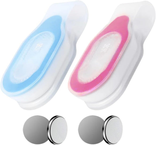 LED Flashlights Clip on Flashlight Night Safely Nursing Night Light Hands Free Strong Magnetic to Grip Clothing with a Keychain Flashlight for Walking Running Sports Outdoor Emergency