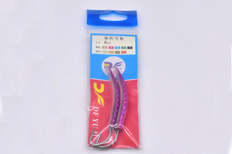 Trolling Bow Angle 7-10cm Water Mouse Fishing Horse Mackerel Smoke Baby Big Green Needle Bait - Blue Force Sports