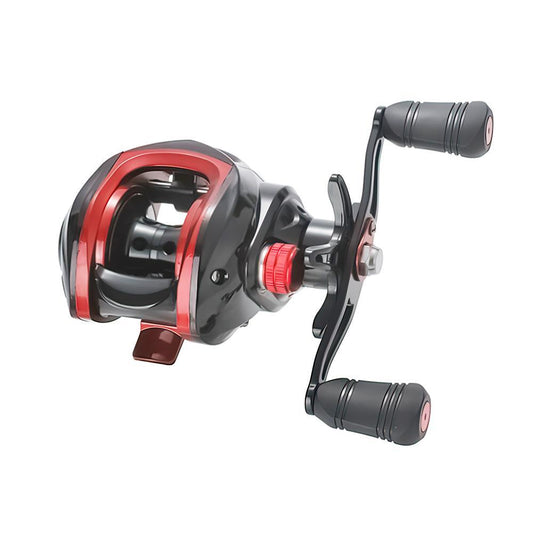 Metal Baitcasting Fishing Reel High Speed 7.2:1 Water Drop Wheel