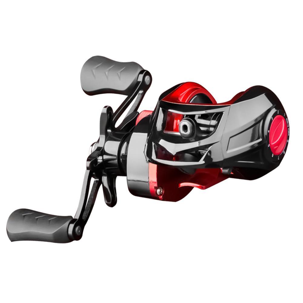 Metal Baitcasting Fishing Reel High Speed 7.2:1 Water Drop Wheel