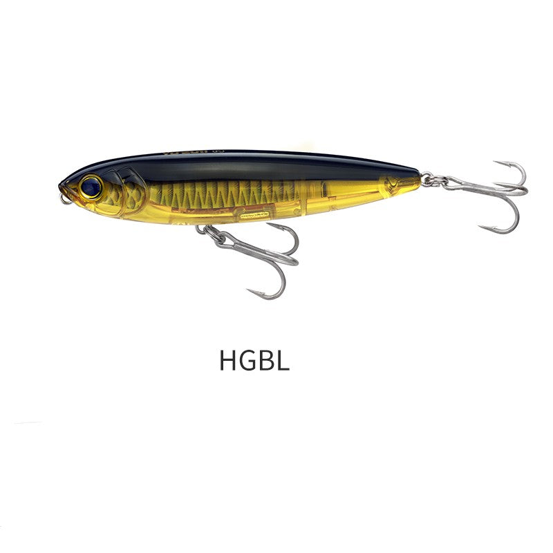 Long Throw Floating Pencil Word Dog Walk Dog Bait Warping Mouth Bass - Blue Force Sports