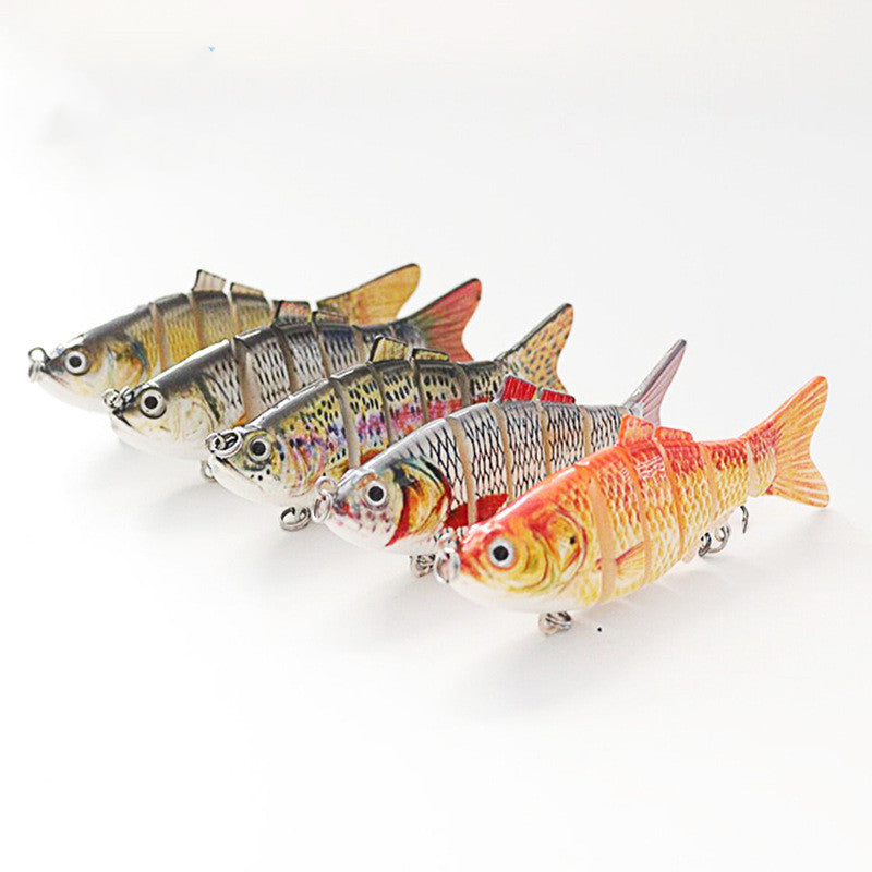 6 Sections Of Bionic Fake Bait 5 Sets Boxed - Blue Force Sports