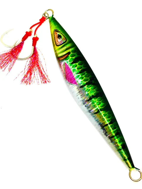 JOHNNY JIGS SLOW PITCH JIG FLAT BACK 190 GRAMS