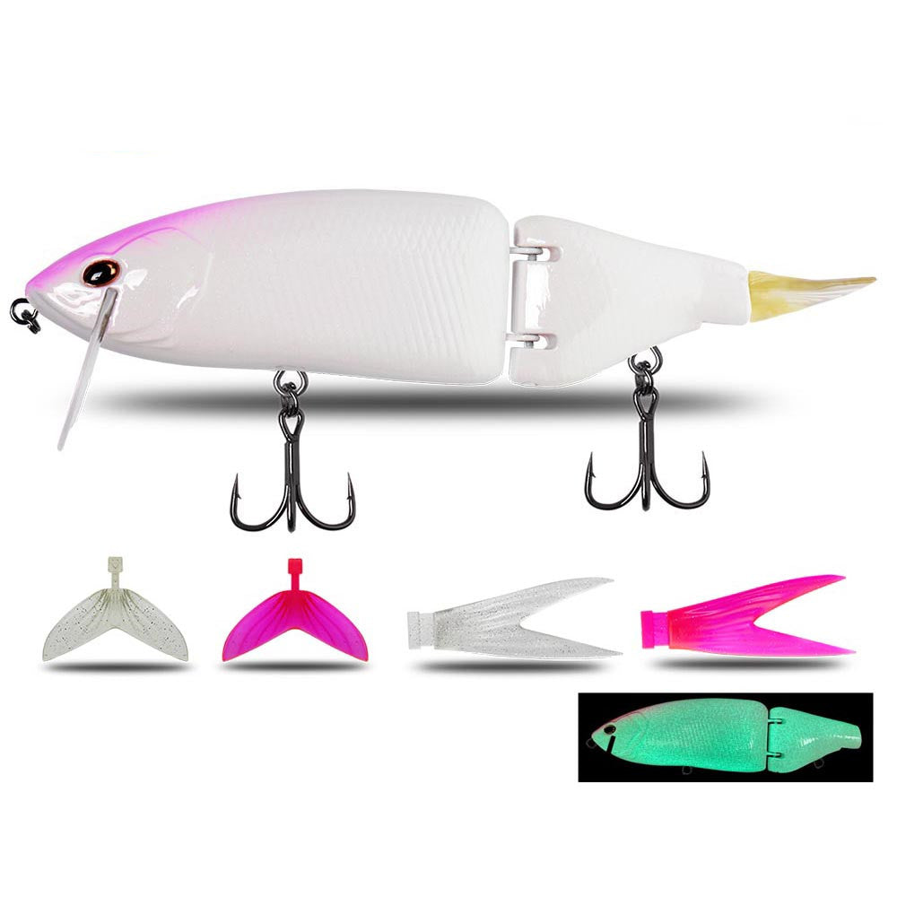 Sub-floating Water Multi-section Bionic False Bait - Blue Force Sports