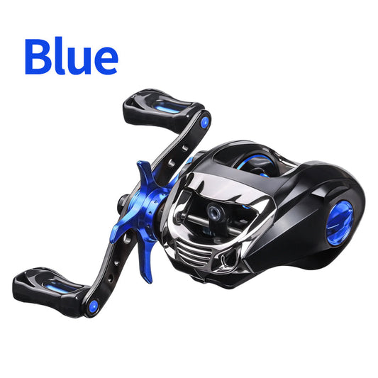 Metal Raft Fishing Reel Luya Hit Black Long Cast Anti Blast Line - Blue Force Sports