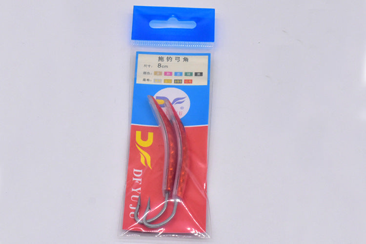 Trolling Bow Angle 7-10cm Water Mouse Fishing Horse Mackerel Smoke Baby Big Green Needle Bait - Blue Force Sports