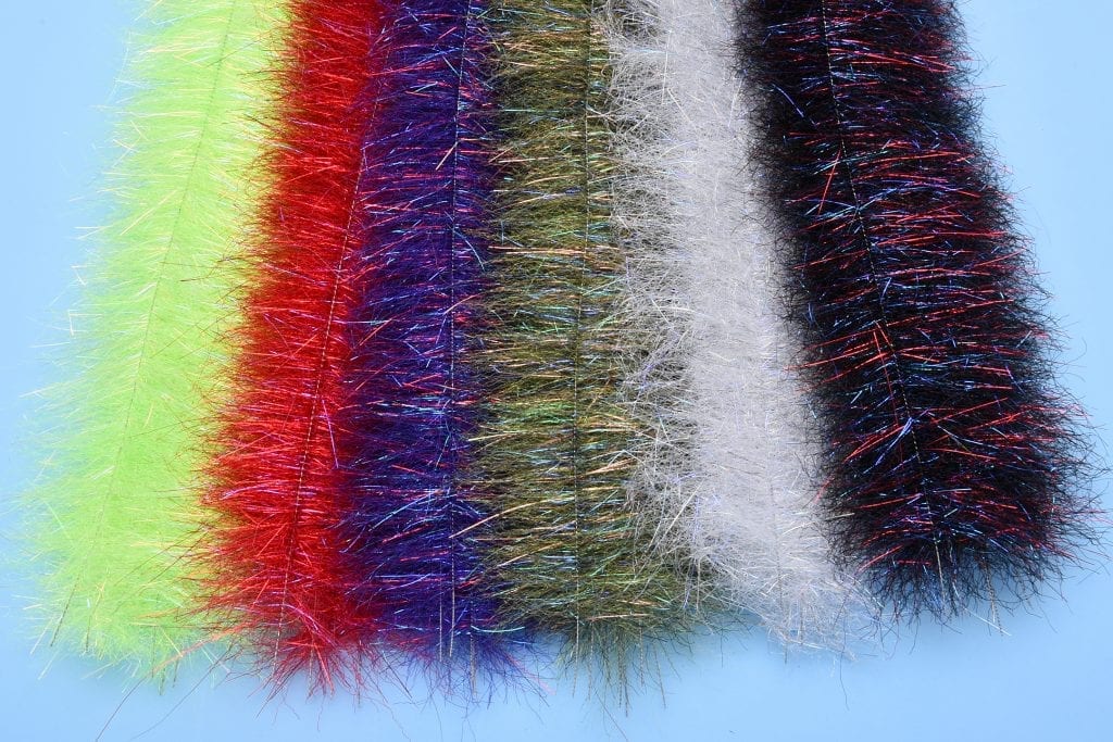 HARELINE EP Minnow Head Brush 1.5 inch Wide UV SHRIMP TAN