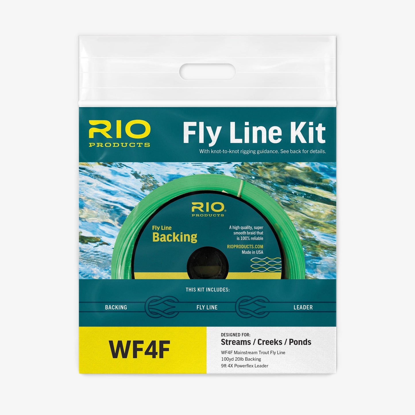 RIO 5WT FLY LINE KIT - RIVER /LAKE