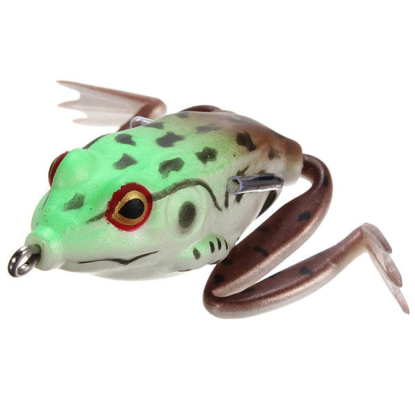 55mm Soft Topwater Fishing Ray Frog Lures Bass Baits Crankbaits - GhillieSuitShop