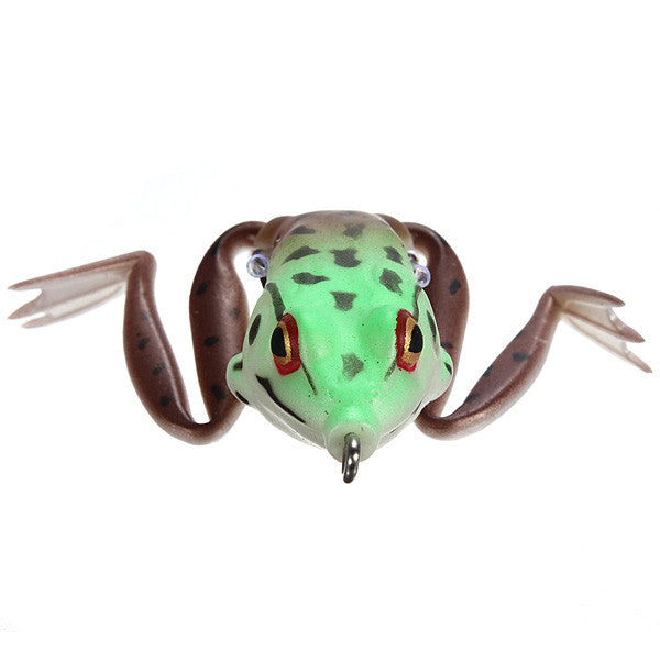 55mm Soft Topwater Fishing Ray Frog Lures Bass Baits Crankbaits - GhillieSuitShop