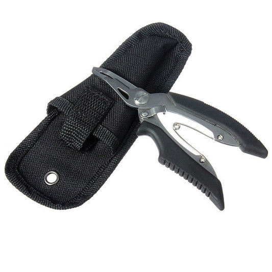 Stainless Steel Fish Pliers Scissors Line Cutter Remove Hook Tackle - GhillieSuitShop