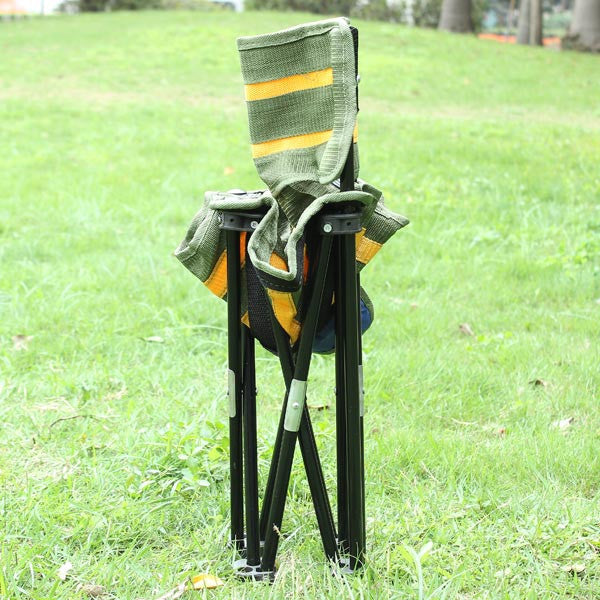 Outdoor Portable Striped Chair Folding Fishing Chair Fishing Tools - GhillieSuitShop