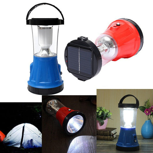 Solar LED Lantern Rechargeable Outdoor Fishing Camping Hiking Light - GhillieSuitShop