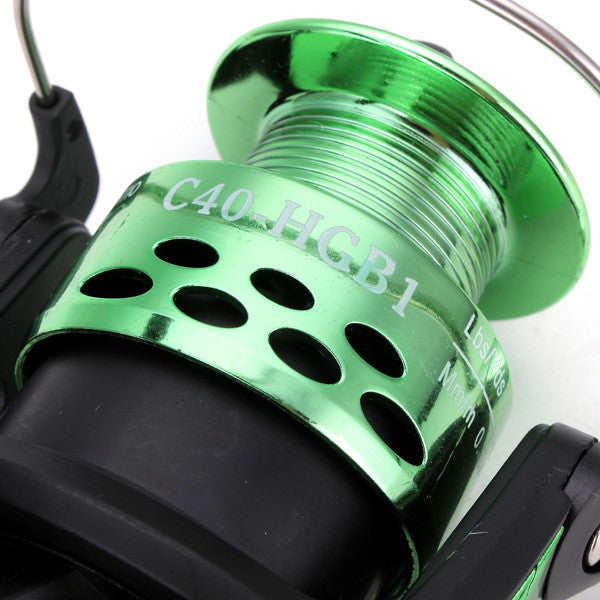 Anti-reverse Spinning Fishing Reels 5.2:1 Right Hand/Left Hand C40/60 - GhillieSuitShop