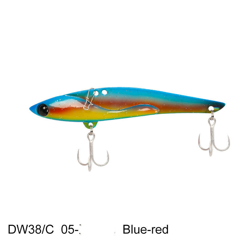 Long Throw Metal VIBDW38C Fake Bait - Blue Force Sports