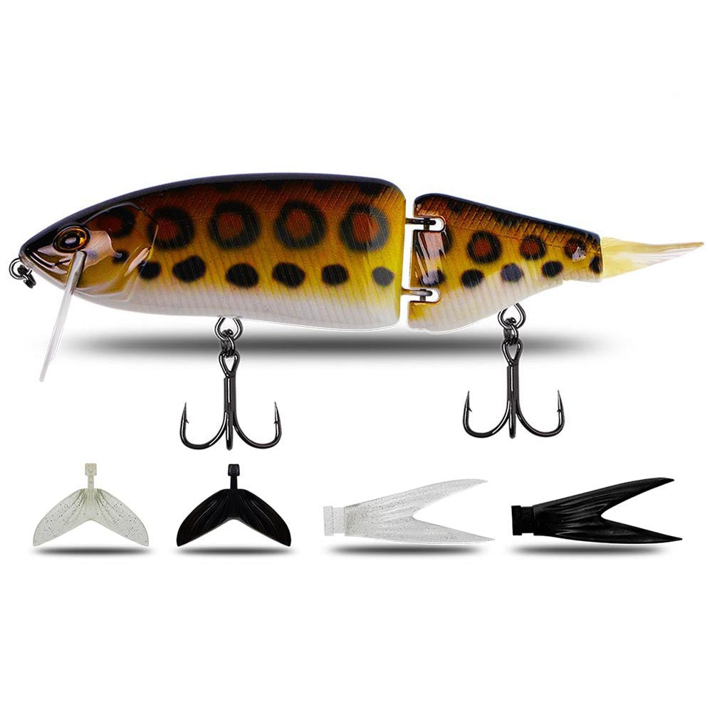 Sub-floating Water Multi-section Bionic False Bait - Blue Force Sports