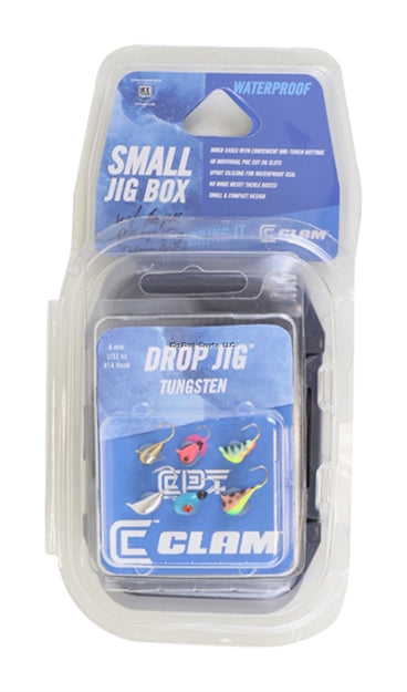 CLAM DROP JIG KIT SMALL JIG BOX SIZE 14 ASST 12638