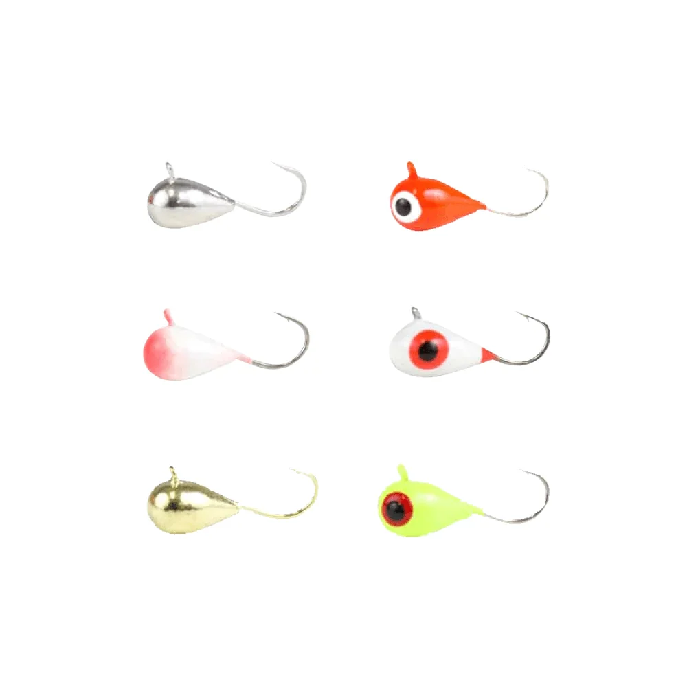 CLAM DROP JIG KIT SIZE 12 1/16OZ ASST. COLORS 12790