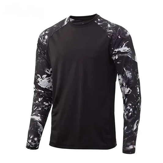 Gear Fishing Shirts Men Long Sleeve Crewneck Shirt - S