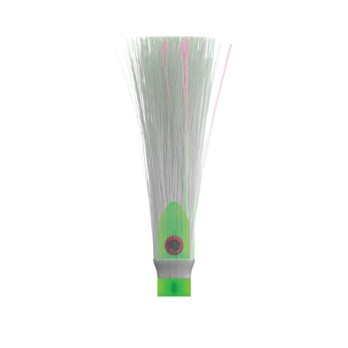 WOLFPACK TACKLE AHI GLOW-IN-THE-DARK LURE 3.5 OZ