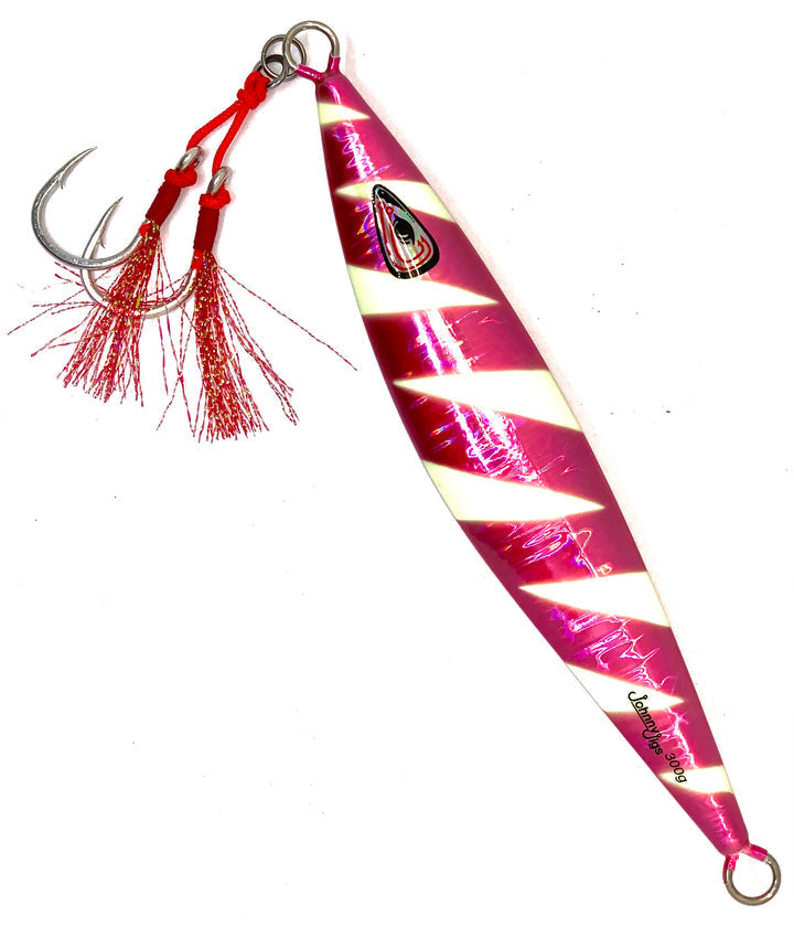 JOHNNY JIGS SLOW PITCH JIG FLAT BACK 130 GRAMS