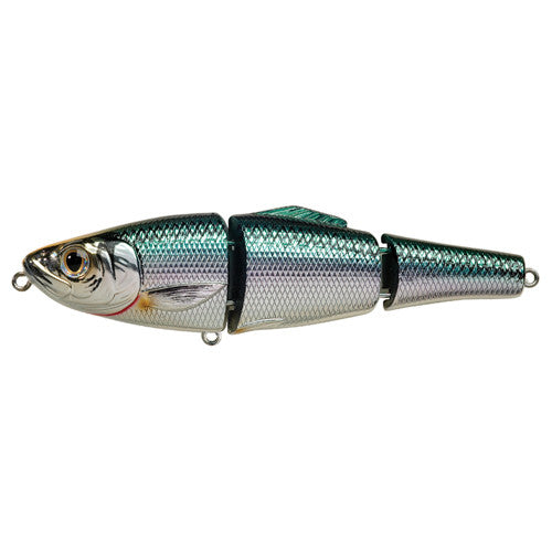 Blueback Herring Swimbait,silver/green,#2 - GhillieSuitShop