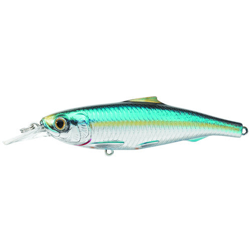 Spanish Sardine Jerkbait,Slvr/blue/Grn,#1 - GhillieSuitShop