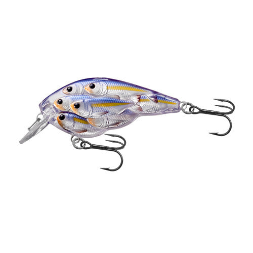 Yearling BB Squarebill,pearl/violt shad,4 - GhillieSuitShop