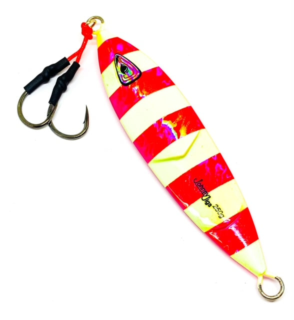 JOHNNY JIGS SLOW JIG RIDGED 200 GRAMS