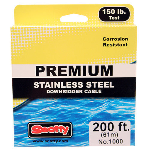 Premium SS Rplcmnt Dwnrgr Cbl,200ft spool - GhillieSuitShop