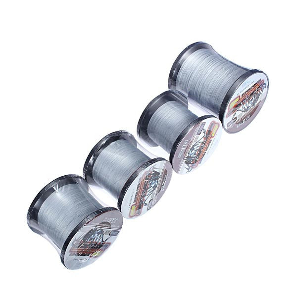 1000M Pe Braid Fishing Line 18-80LB Fishing Lines Gray - GhillieSuitShop