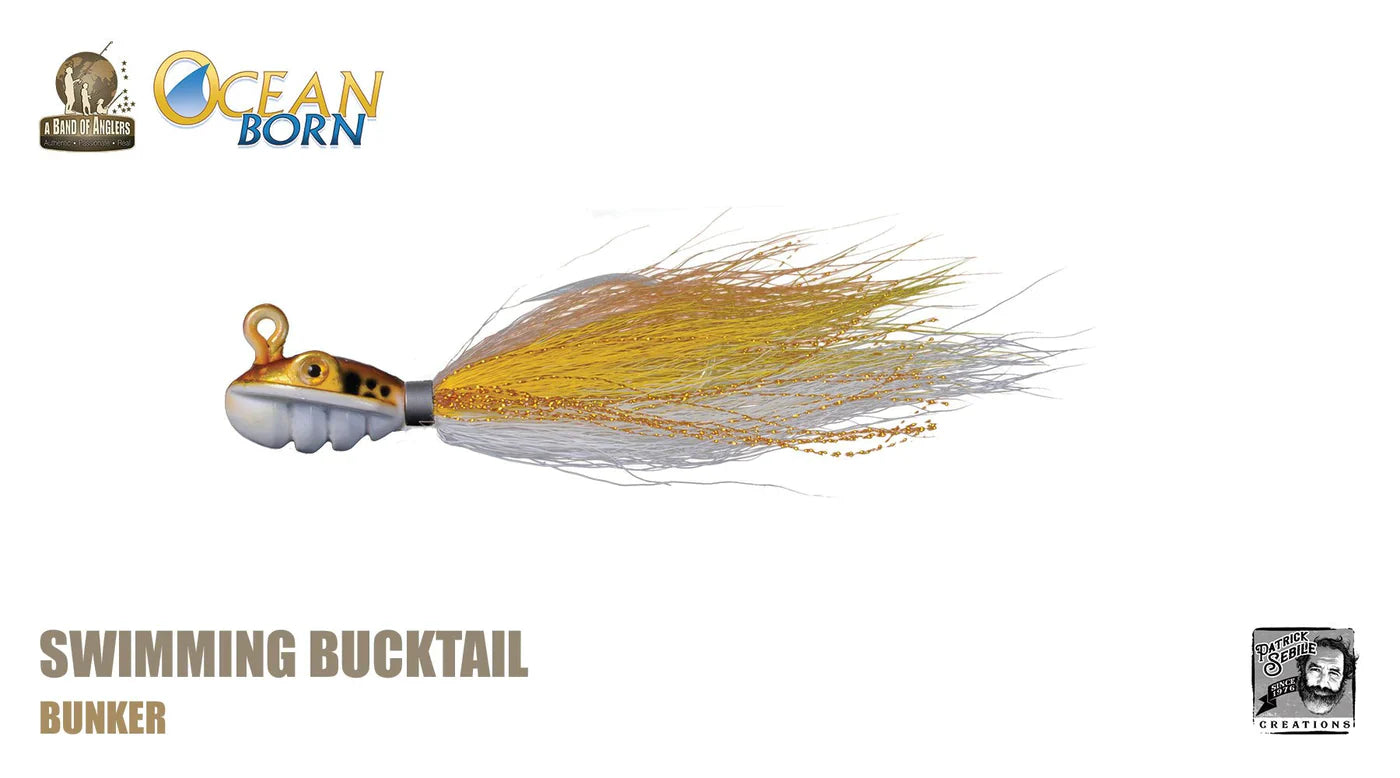 OCEAN BORN SWIMMING BUCKTAIL 100G