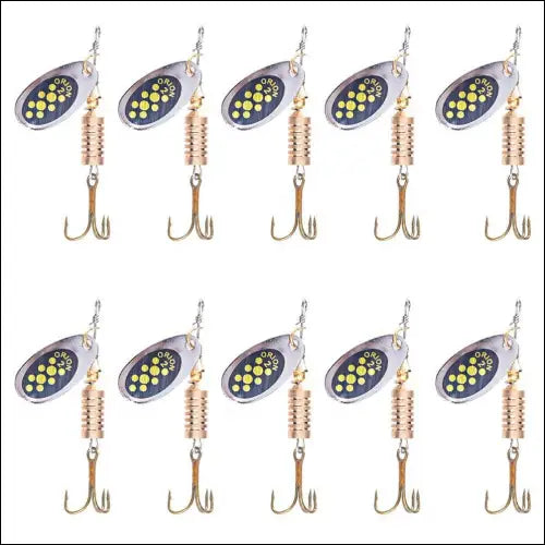 VIB Plated Fishing Lures with Treble Hook 7g 6.7cm