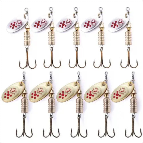 VIB Plated Fishing Lures with Treble Hook 7g 6.7cm